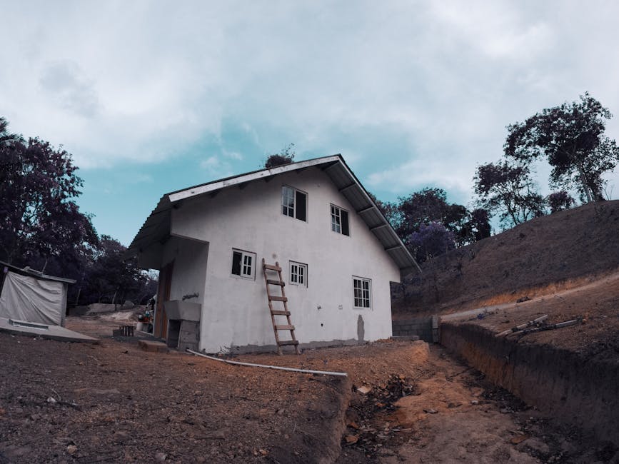 House exterior foundation waterproofing membrane application